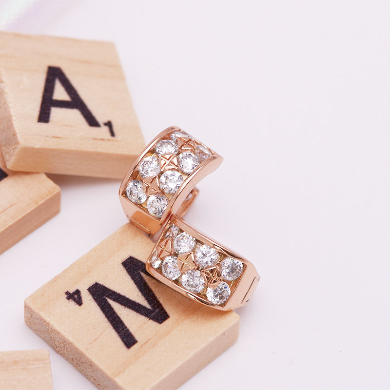 Nick'S Jewelry & Watches Reviews - Großhandelspreis AAA+ Zirkon-Creolen für Damen, Modeschmuck,