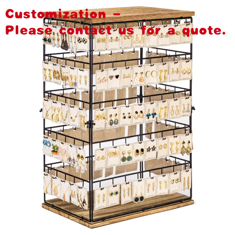 Jewelry Stores With Watches - Custom.Regal Rack Holz Metall Schmuck Peg