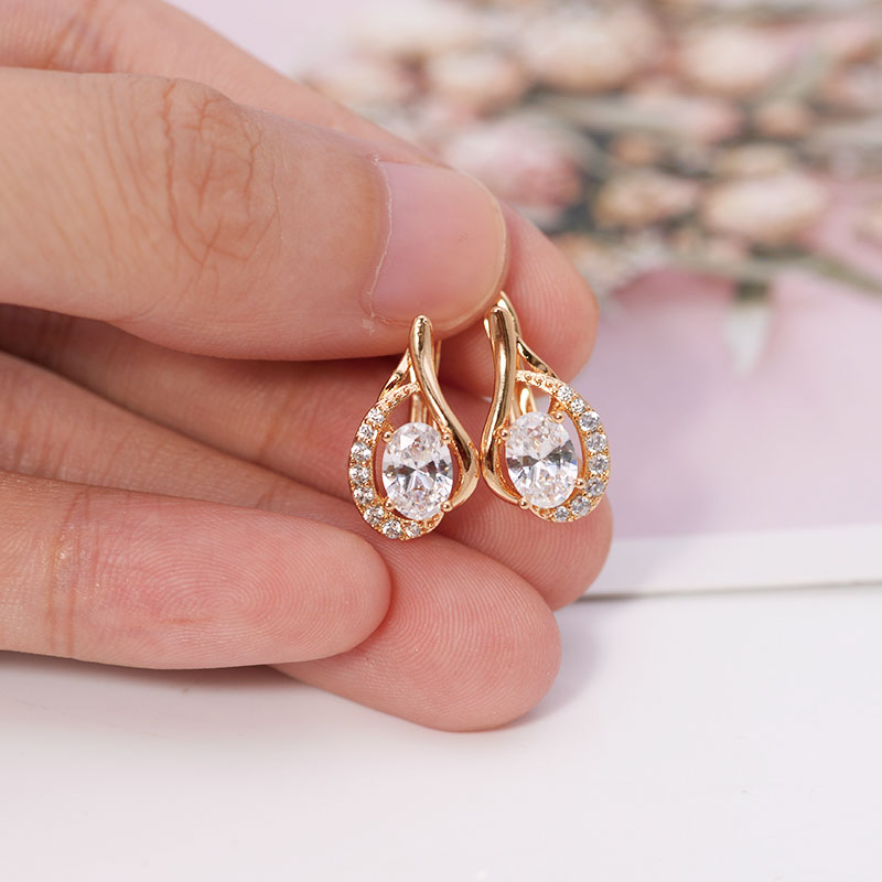 AAA+ Zirkon-Creolen für Damen, – Nick'S Jewelry & Watches Reviews Bewertung und Preis