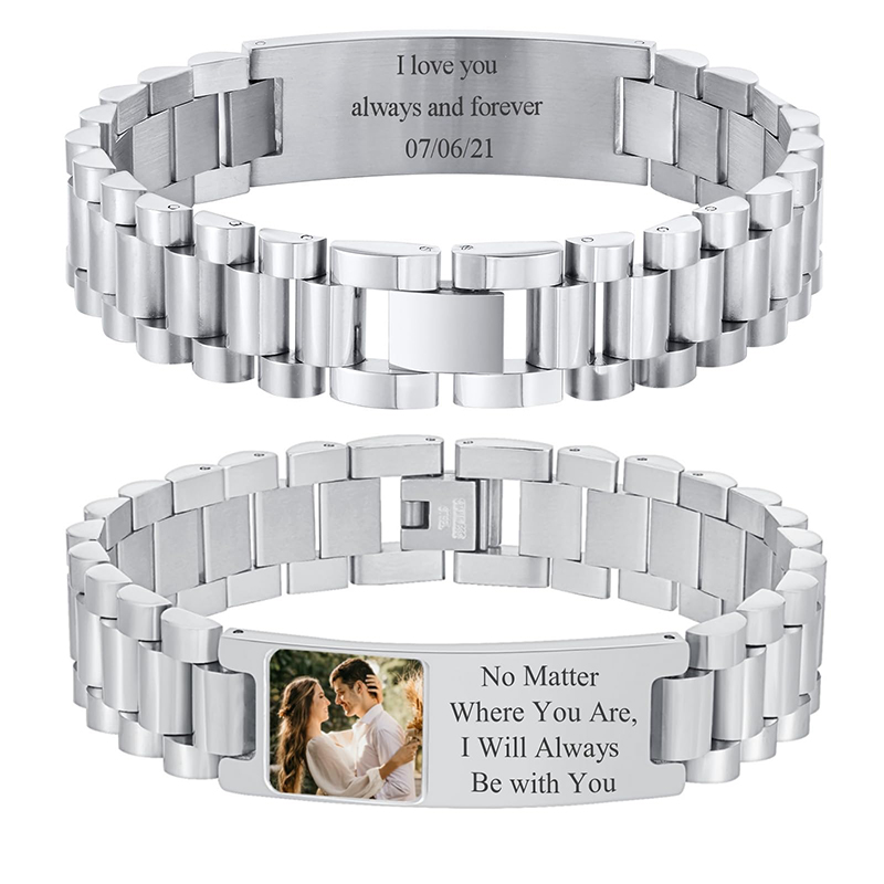 Benutzerdefiniertes Bild Text  – Jewelry Watches For Men Bewertung und Preis