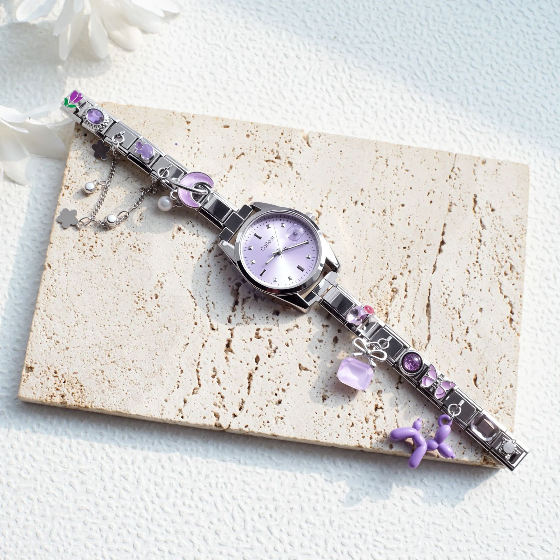 Edelstahl-Armbanduhr im italie – Italian Jewelry Watches Bewertung und Preis