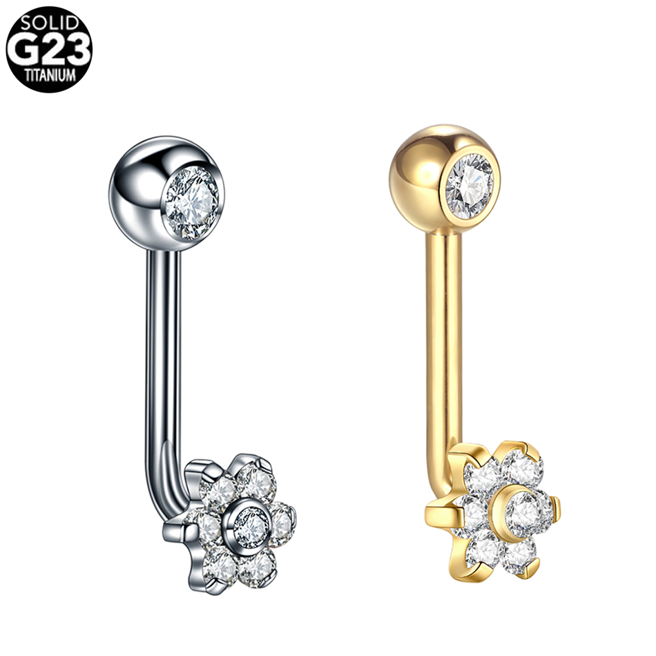 1 Stück 14G Titan Blume Christ – Christina Jewelry & Watches Marguerite Ørestik Forgyldt Sølv Bewertung und Preis