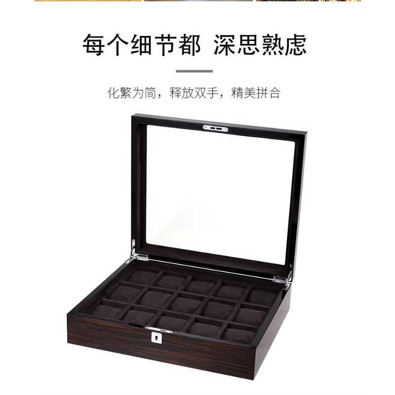 Hxl Holz-Klavierlack-Uhrenbox  – Jewelry And Watches Box Bewertung und Preis