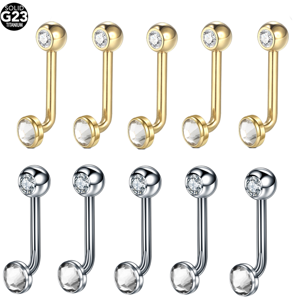 5 Stück/Set G23 Titan Christin – Christina Jewelry & Watches Marguerite Ørestik Forgyldt Sølv Bewertung und Preis