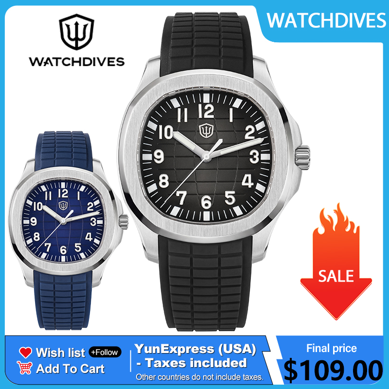 Watchdives WD008 38 mm Taucher – Jewelry Watches Vintage Bewertung und Preis