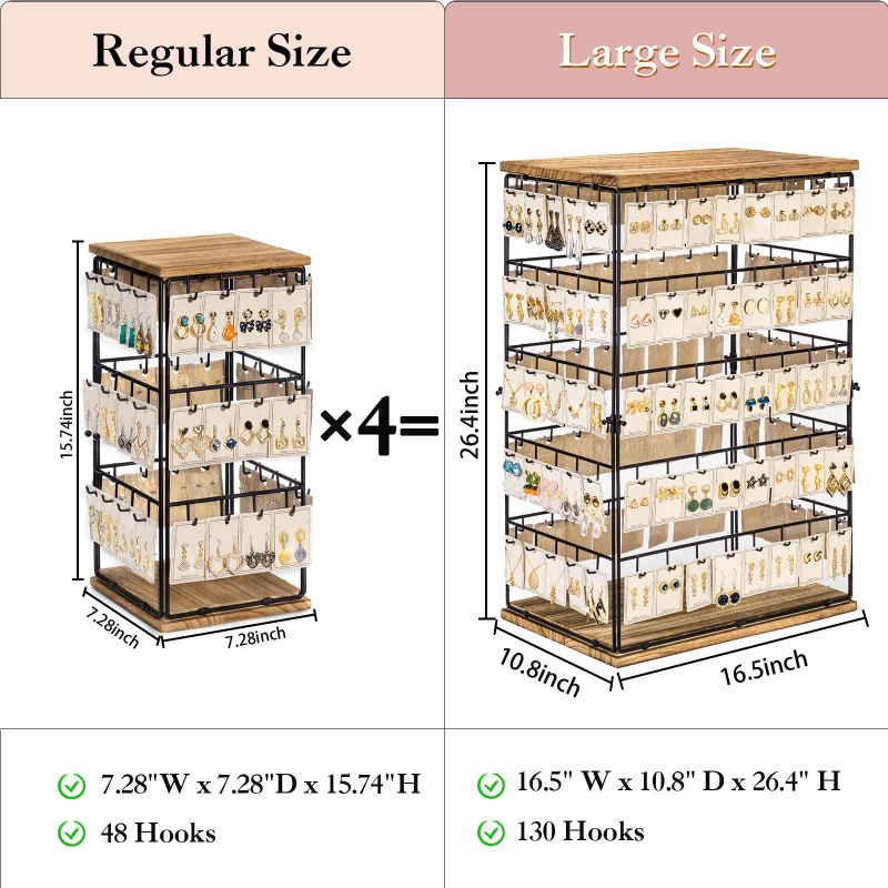 Custom.Regal Rack Holz Metall  – Jewelry Stores With Watches Bewertung und Preis