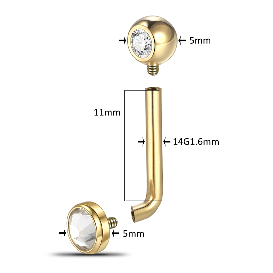1PC G23 Titan Christina Vertik – Christina Jewelry & Watches Marguerite Ørestik Forgyldt Sølv Bewertung und Preis