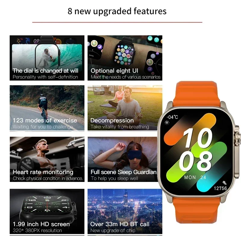 Neue Serie 9 Smartwatch PK HK8 – Italian Jewelry Watches Bewertung und Preis