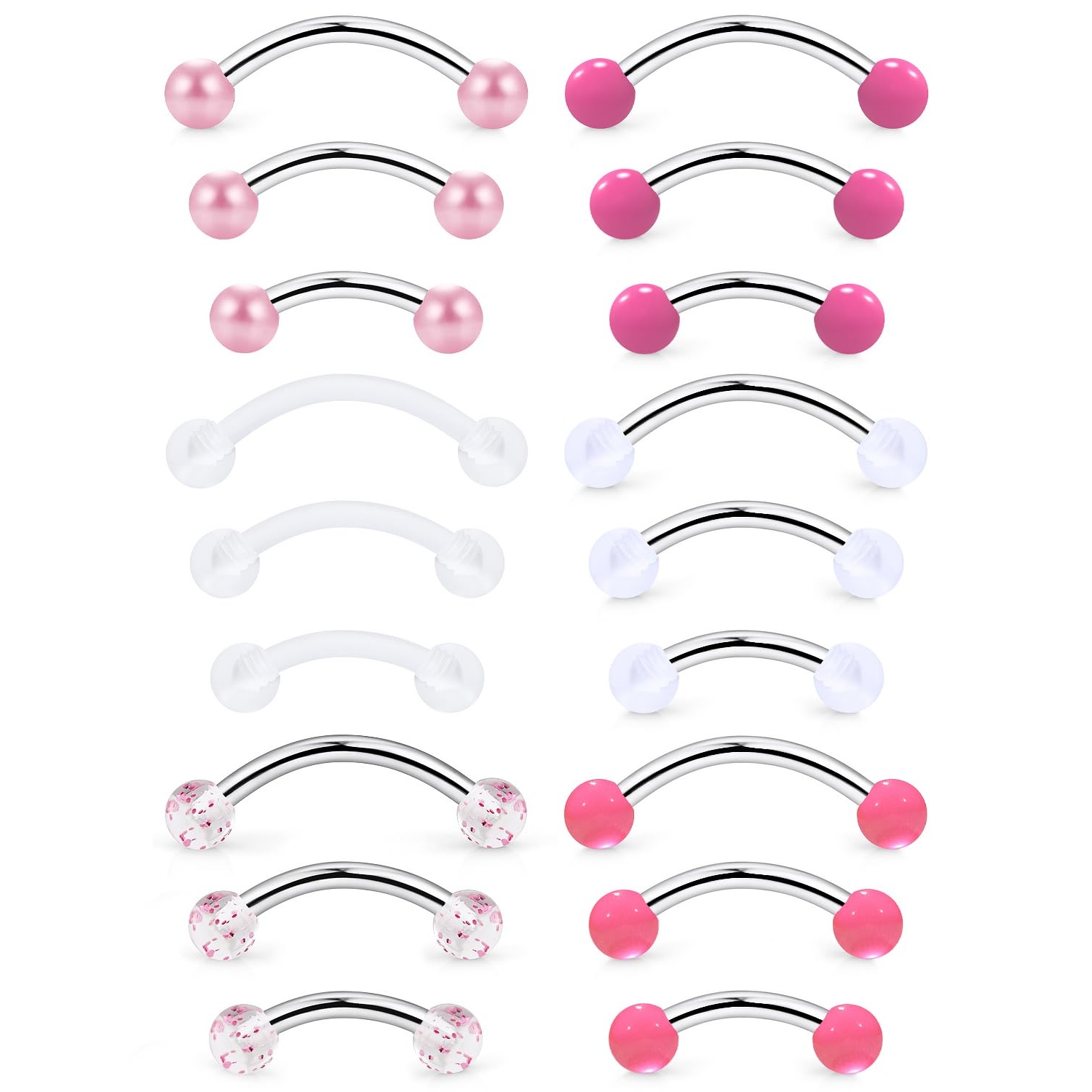 16g 6/8/10mm Augenbrauen Turm  – Christina Jewelry & Watches Marguerite Ørestik Forgyldt Sølv Bewertung und Preis