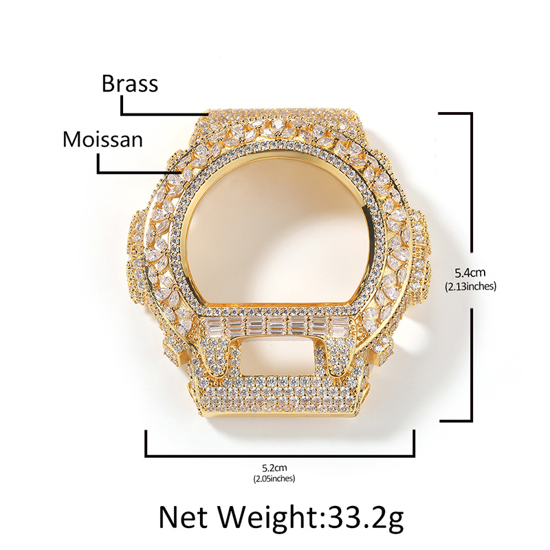 Hip-Hop Bling Iced-Out Uhrenge – Jewelry Watches For Men Bewertung und Preis